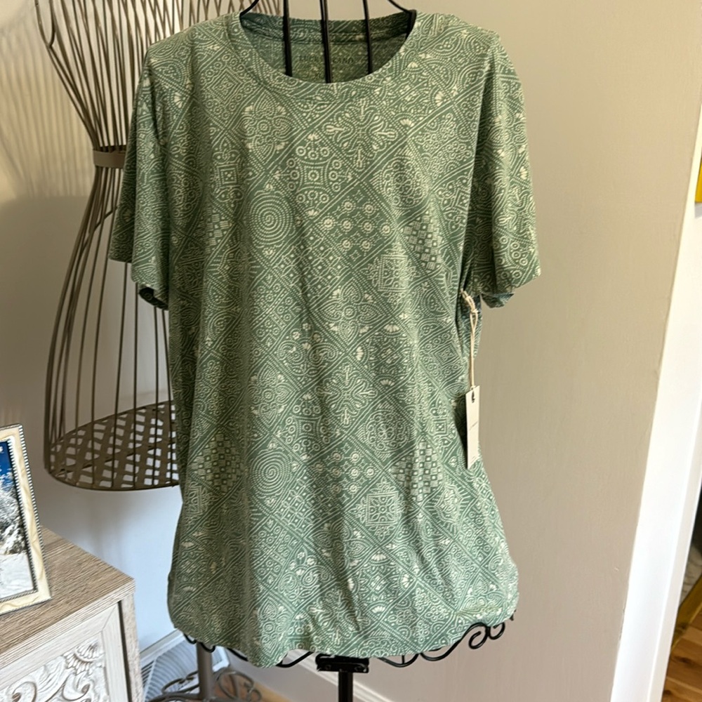 Lucky 🍀 Brand S/S cotton top NWT